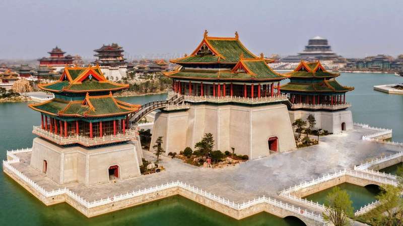【建筑考古】1:1复刻大唐礼制:总章明堂如何从史料走向现实 文化旅游