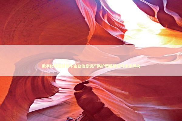 数字化转型背景下企业信息资产防护策略演进与未来风向 IT技术