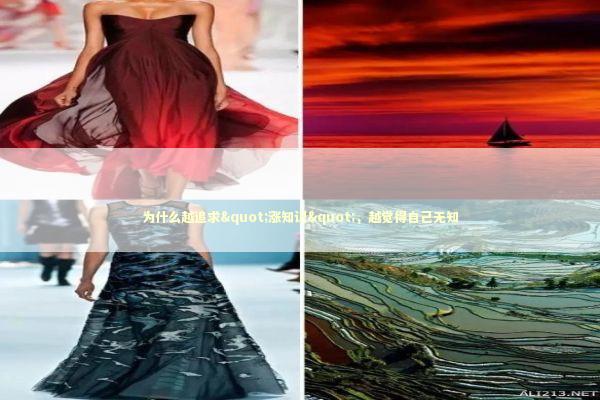 为什么越追求"涨知识"，越觉得自己无知